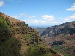 Waimea Canyon, also known as the Grand Canyon of the Pacific. 